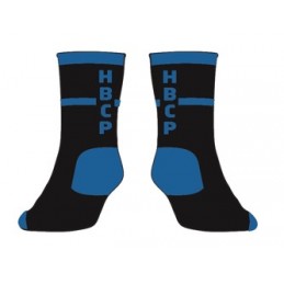 Chaussettes HBCP noir/bleu