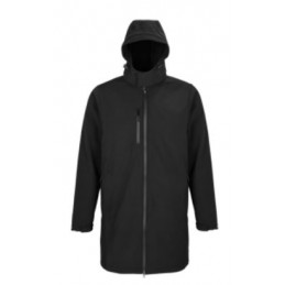 Parka longue Achille Noir...