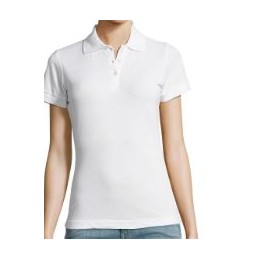 Polo Prime Blanc Femme