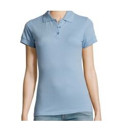 Polo Prime Bleu Clair Femme