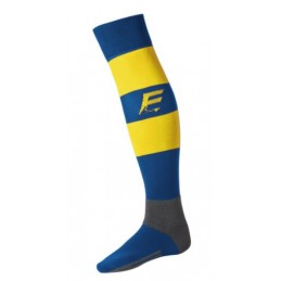 Chaussettes Rayés Royal/Jaune